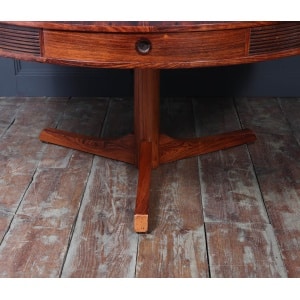 Mid Century Drum Dining Table By Robert Heritage