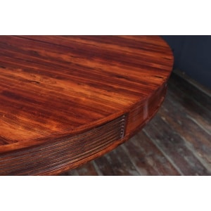 Mid Century Drum Dining Table By Robert Heritage