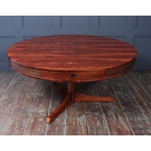 Mid Century Drum Dining Table By Robert Heritage