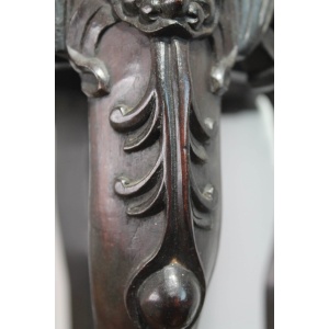 Antique Chinese Hardwood Jardiniere Stand