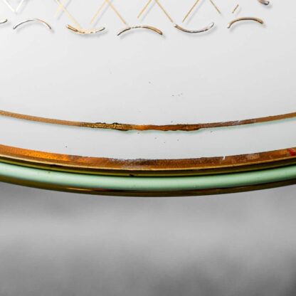 Vintage 1950s Circular Suspension Chandelier - Image 2