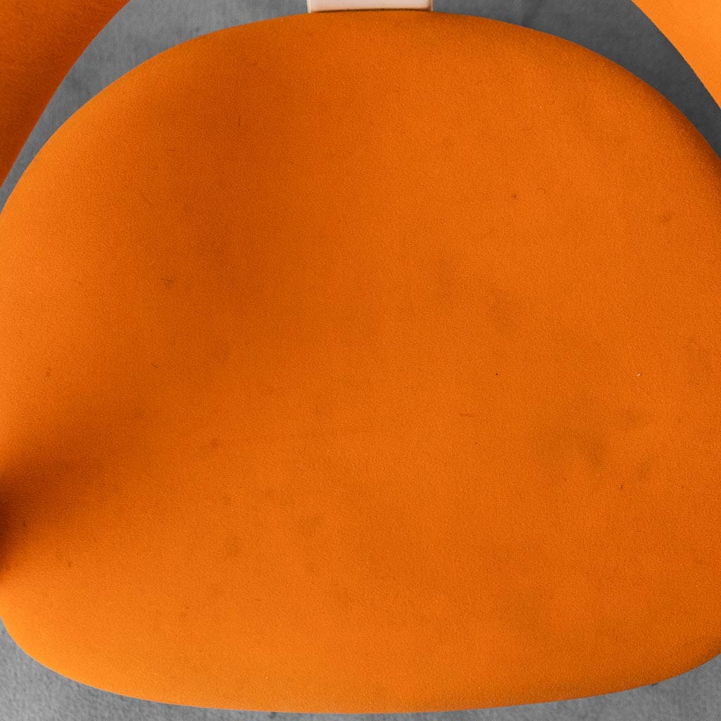 Pair Of Brigitte Chairs Pozzi Verga Fabric From The 1970s Modern Vintage