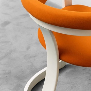 Pair Of Brigitte Chairs Pozzi Verga Fabric From The 1970s Modern Vintage
