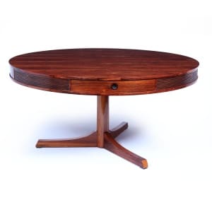 Mid Century Drum Dining Table By Robert Heritage