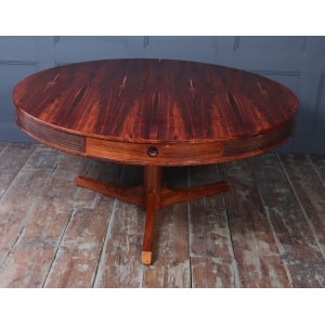 Mid Century Drum Dining Table By Robert Heritage