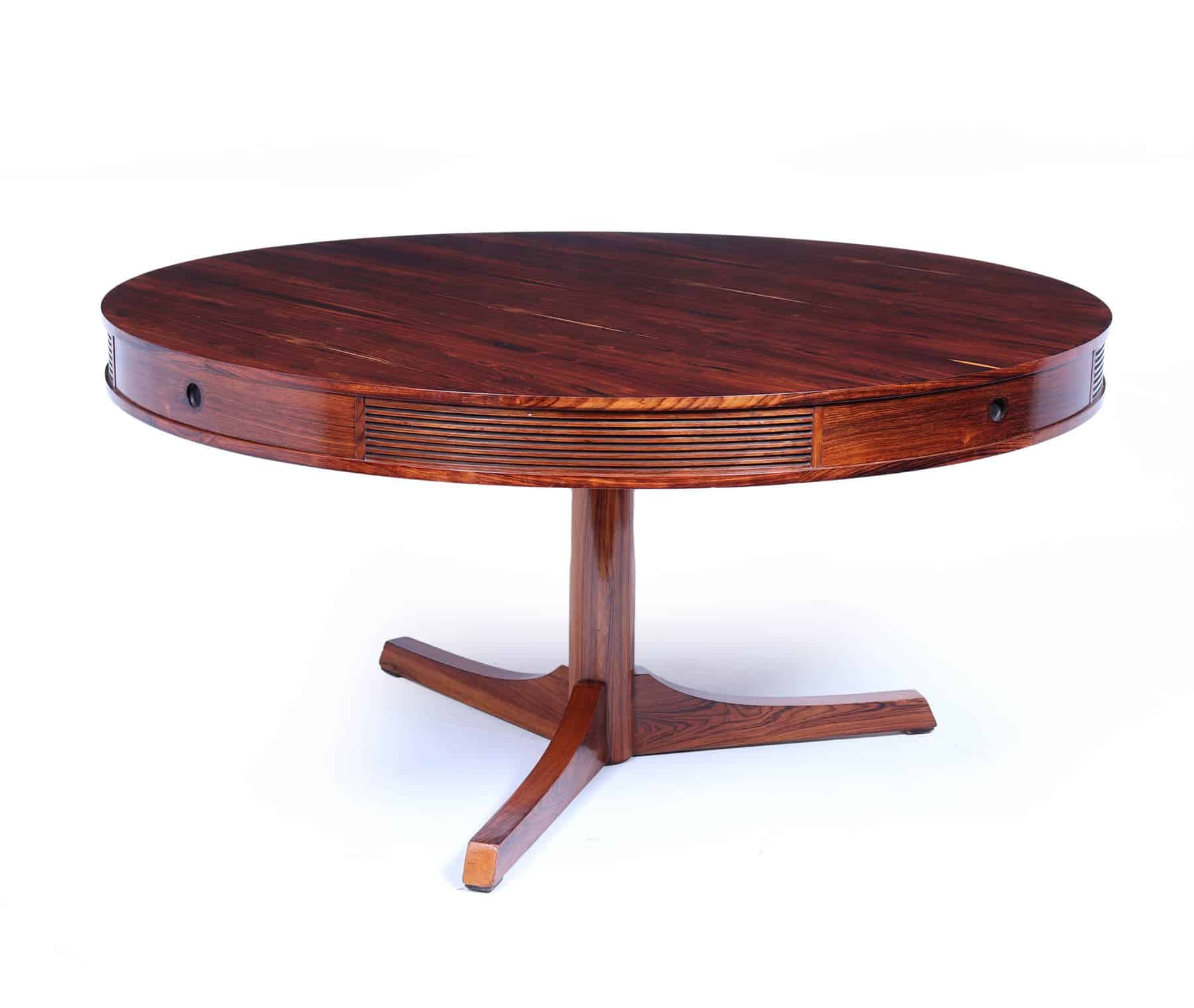 Mid Century Drum Dining Table By Robert Heritage