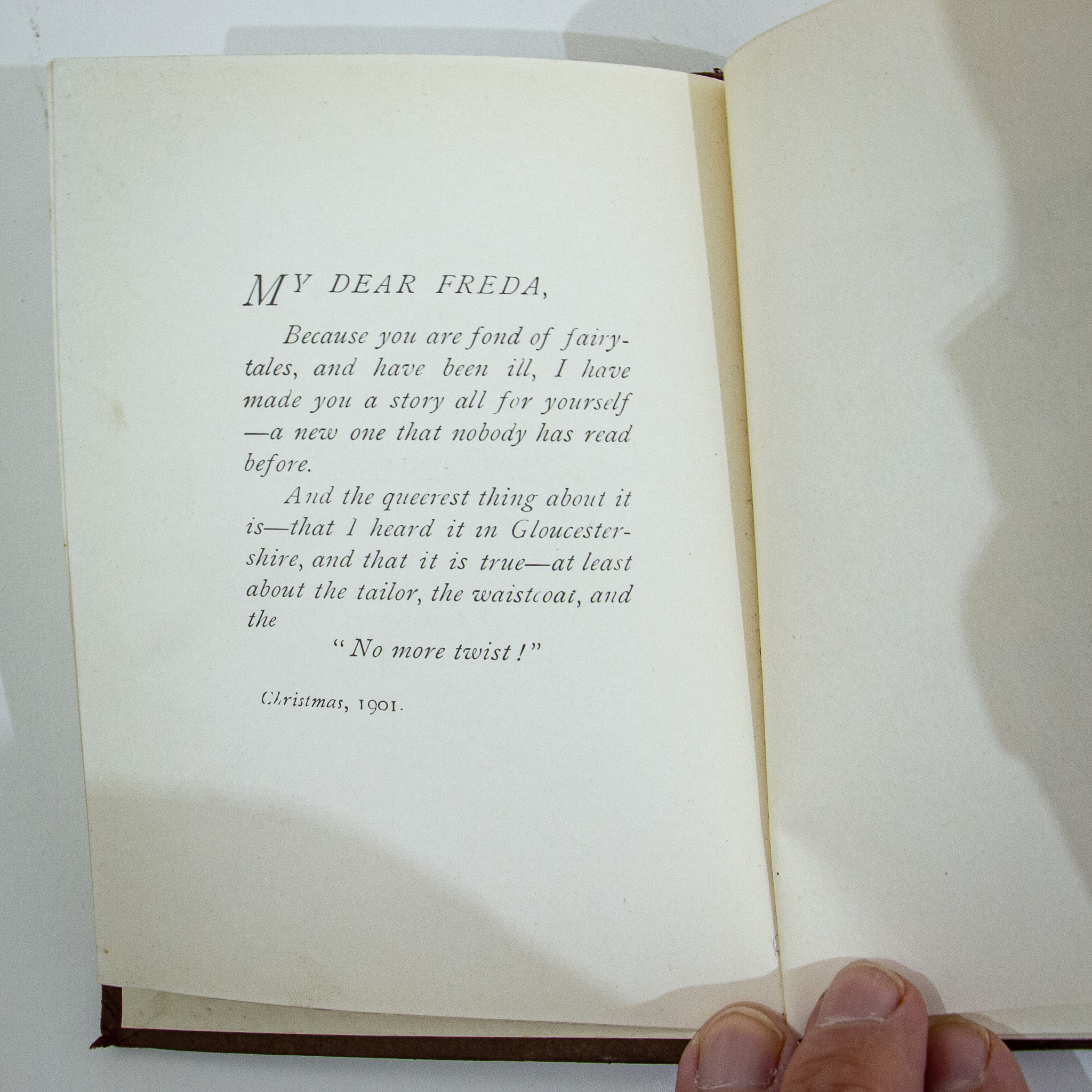 Beatrix Potter 1st Trade Edition ' The Tailor of Gloucester'