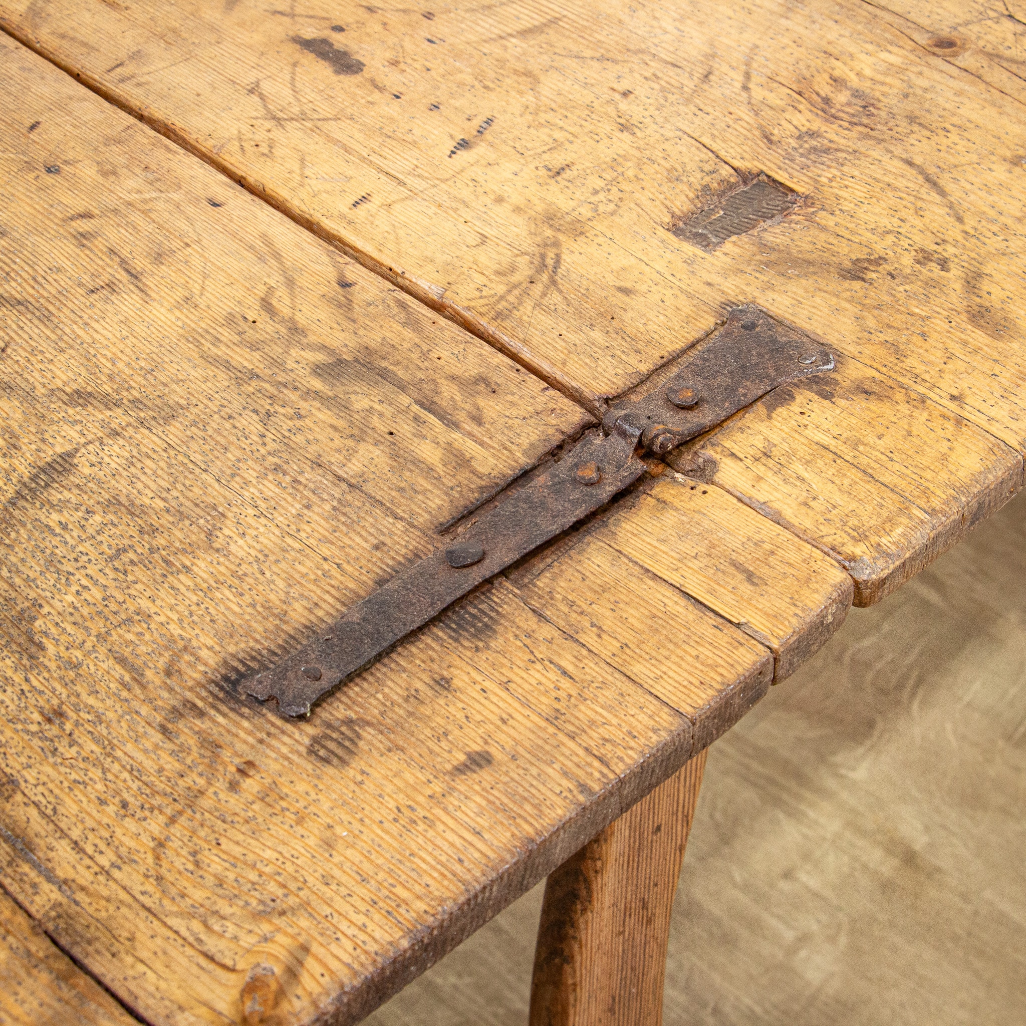 Unique 18th Century Small Folding Table