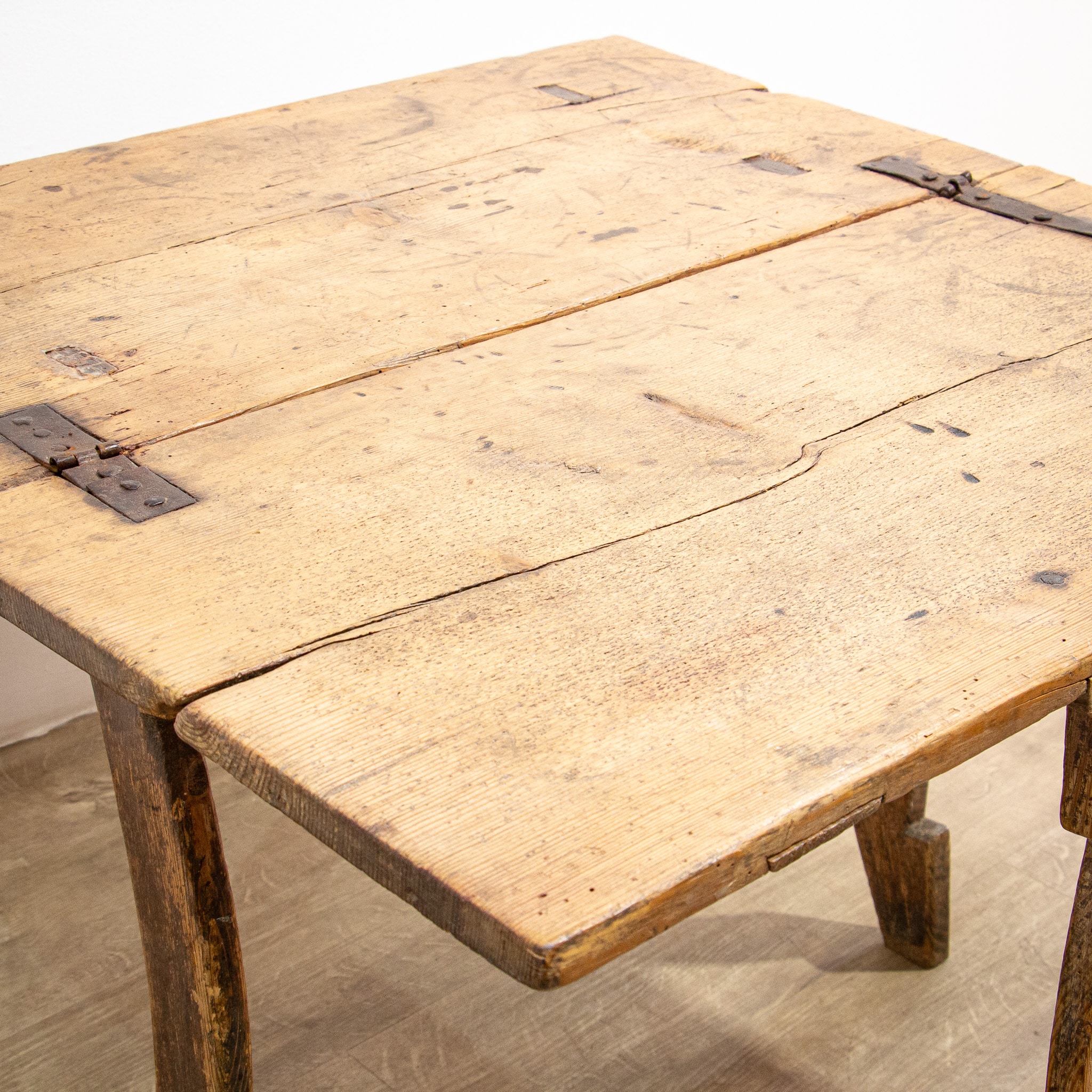 Unique 18th Century Small Folding Table