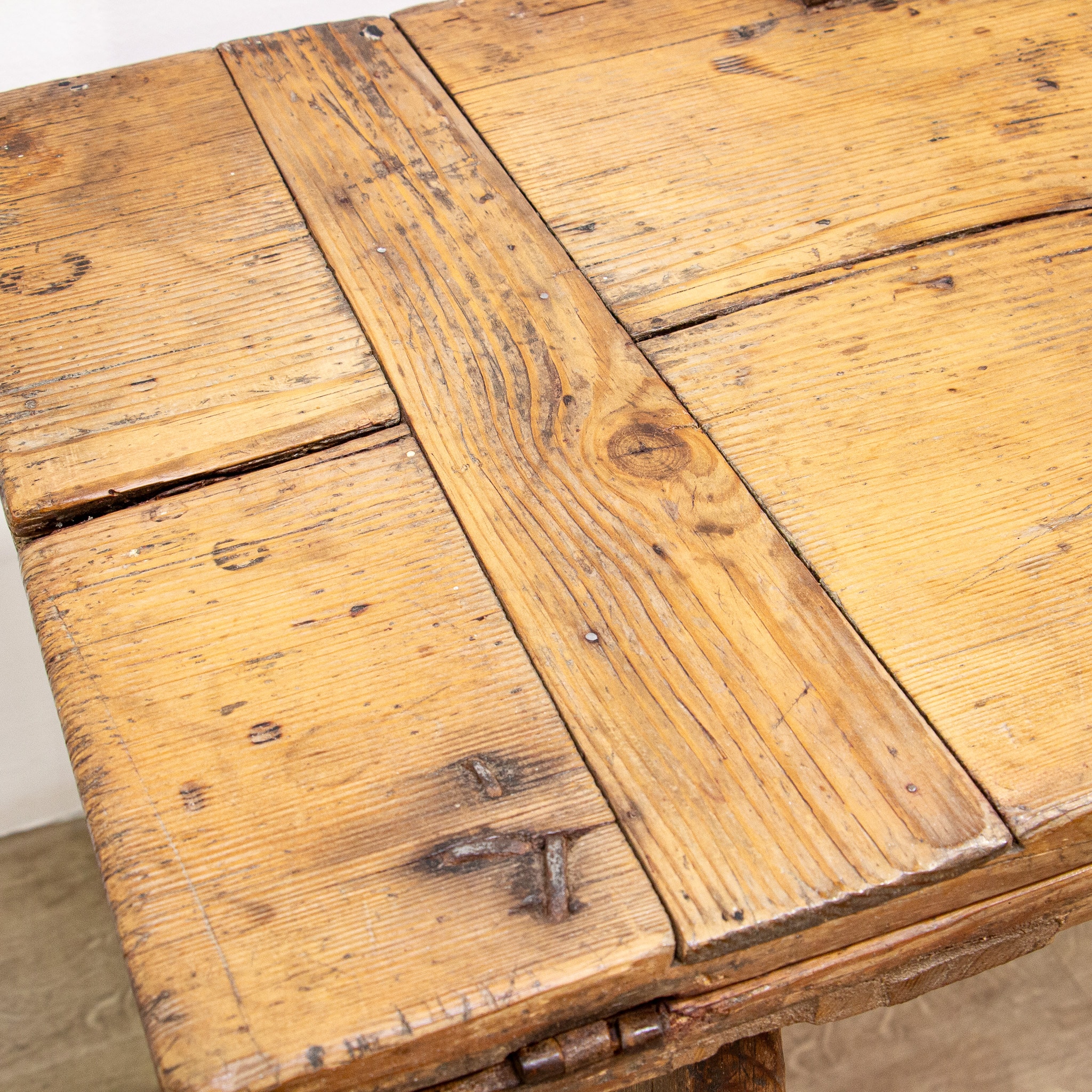 Unique 18th Century Small Folding Table