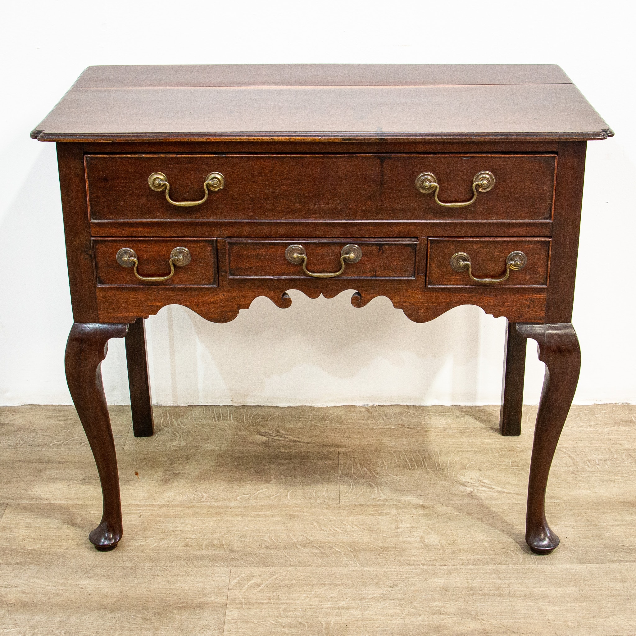George III Mahogany & Oak Lowboy