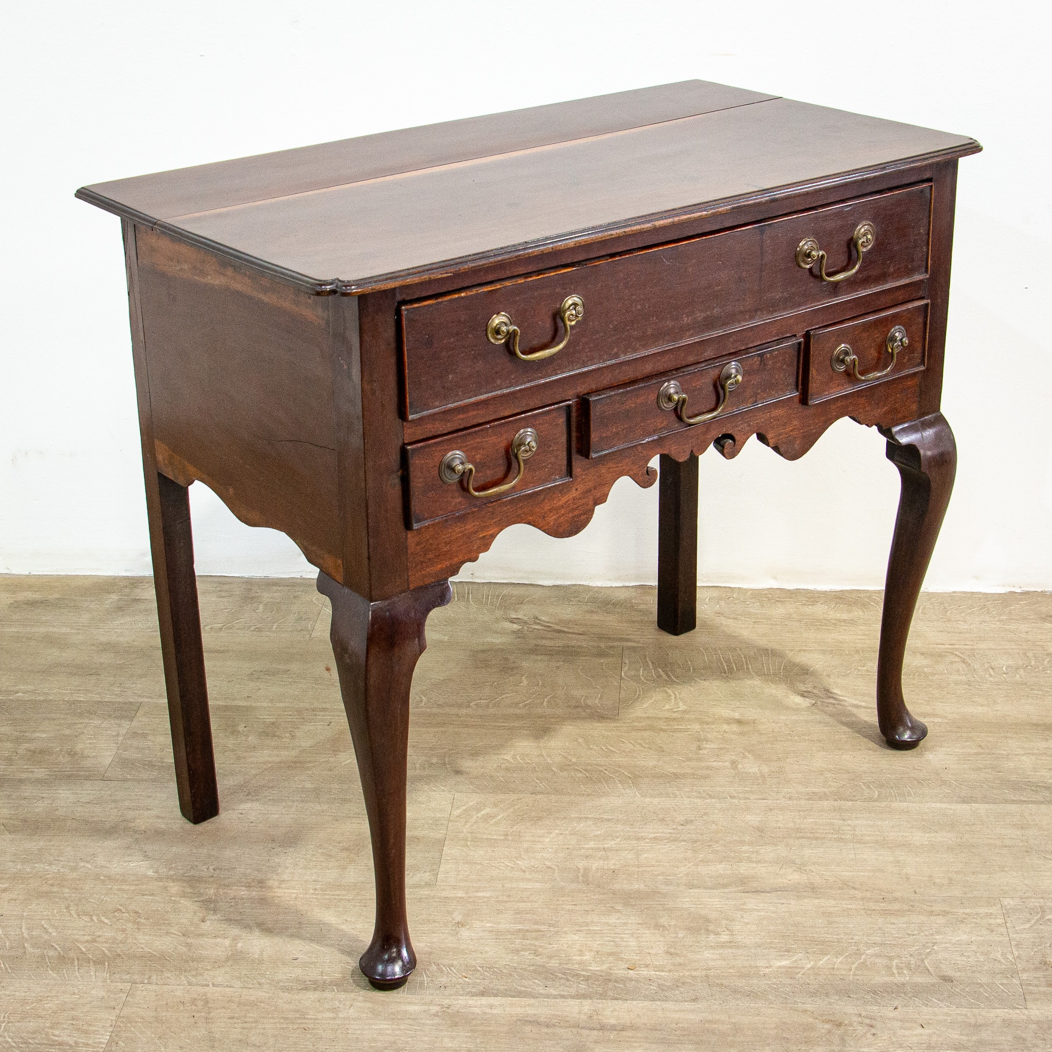 George III Mahogany & Oak Lowboy