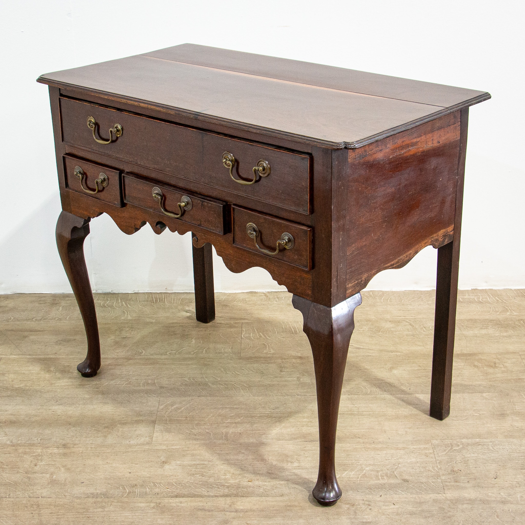 George III Mahogany & Oak Lowboy
