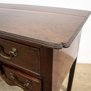 George III Mahogany & Oak Lowboy