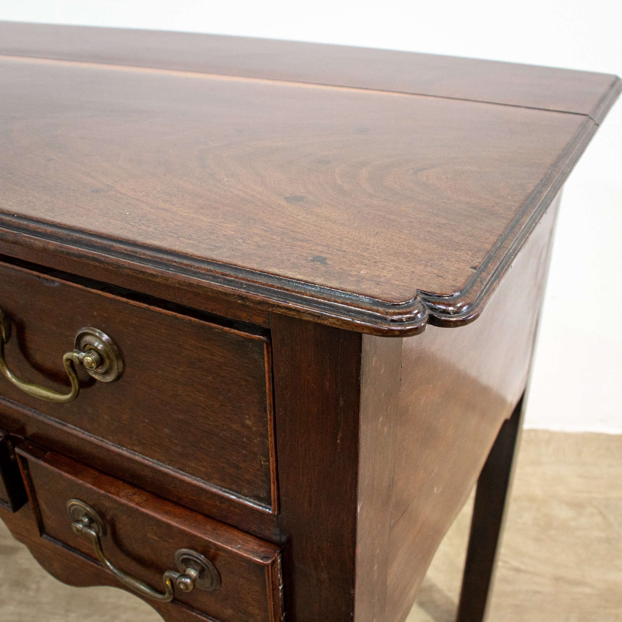 George III Mahogany & Oak Lowboy
