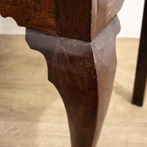 George III Mahogany & Oak Lowboy