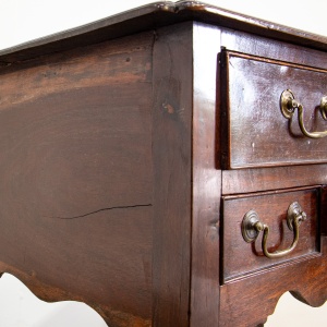 George III Mahogany & Oak Lowboy