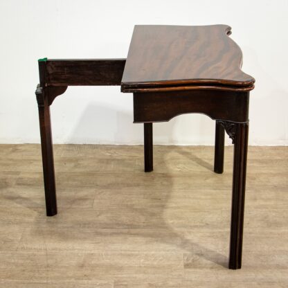 Georgian Mahogany Folding Tea Table - Image 11