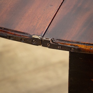 Georgian Mahogany Folding Tea Table