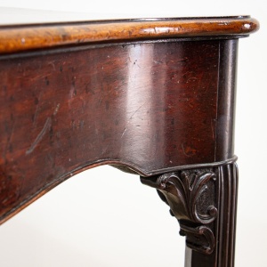 Georgian Mahogany Folding Tea Table