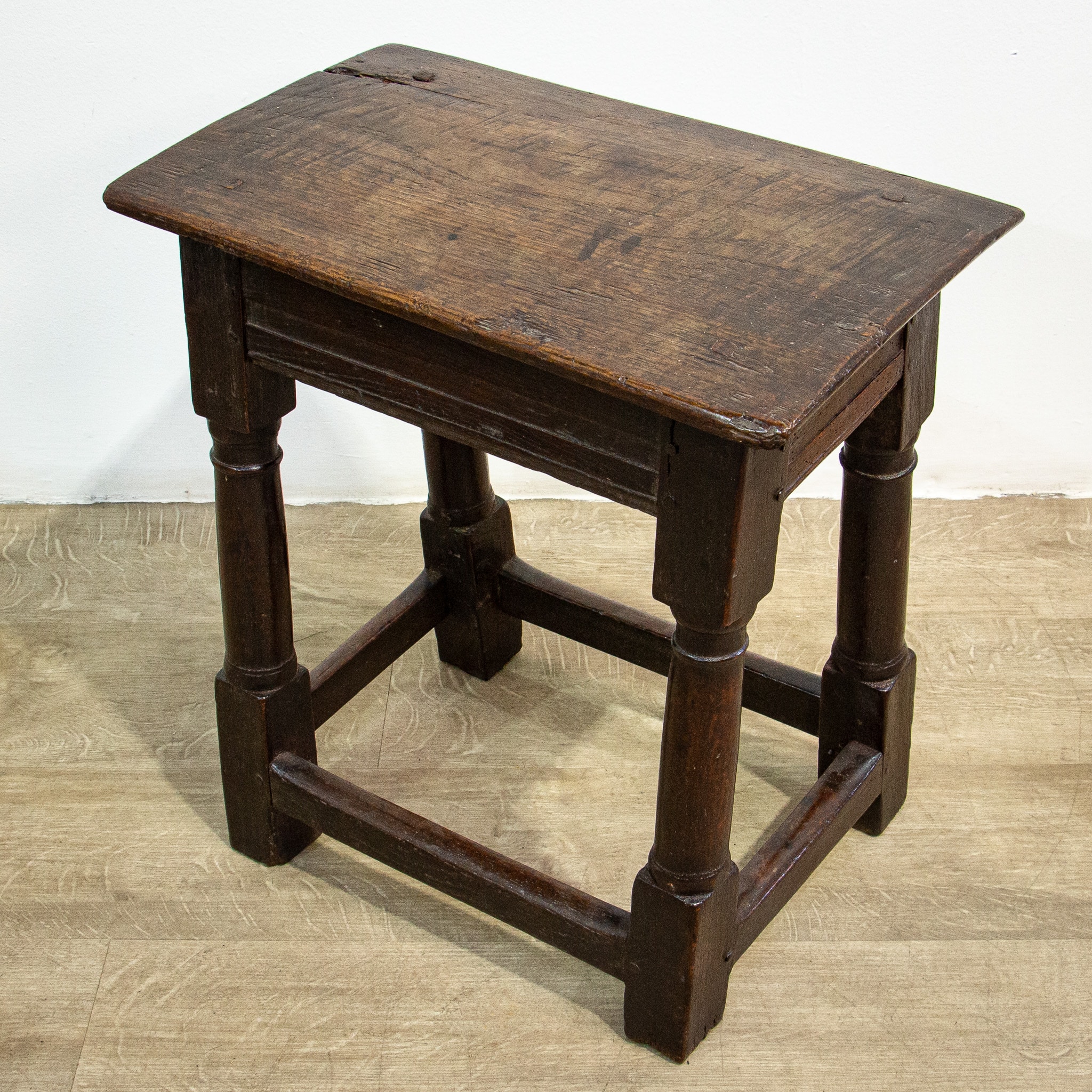 17th Century Oak Joint Stool