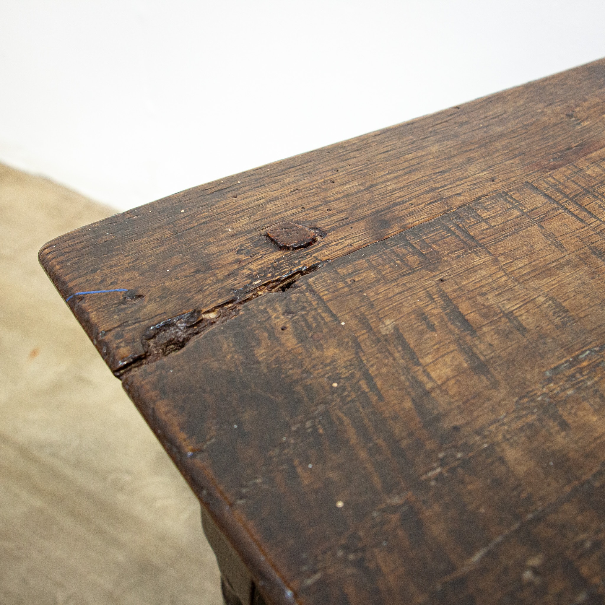 17th Century Oak Joint Stool