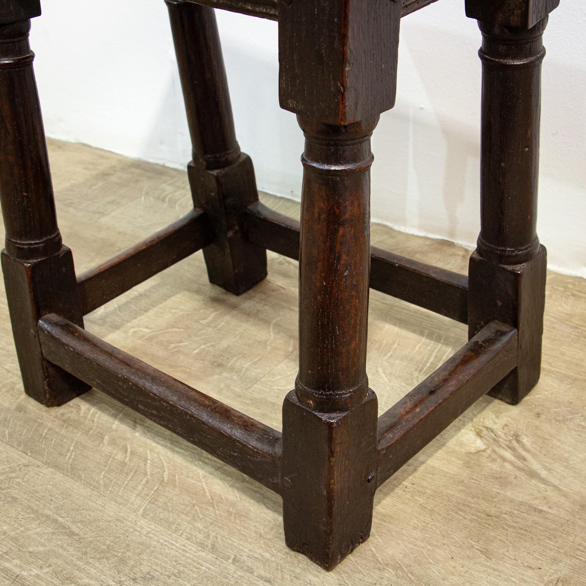 17th Century Oak Joint Stool