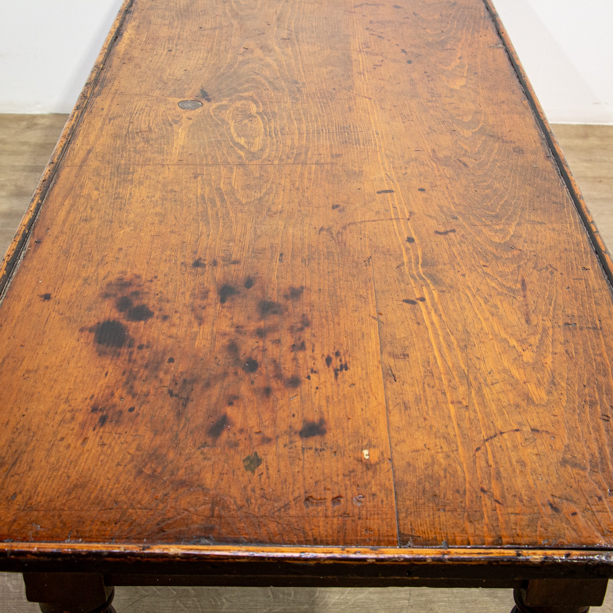 Early 19th Century Pine Tavern Table