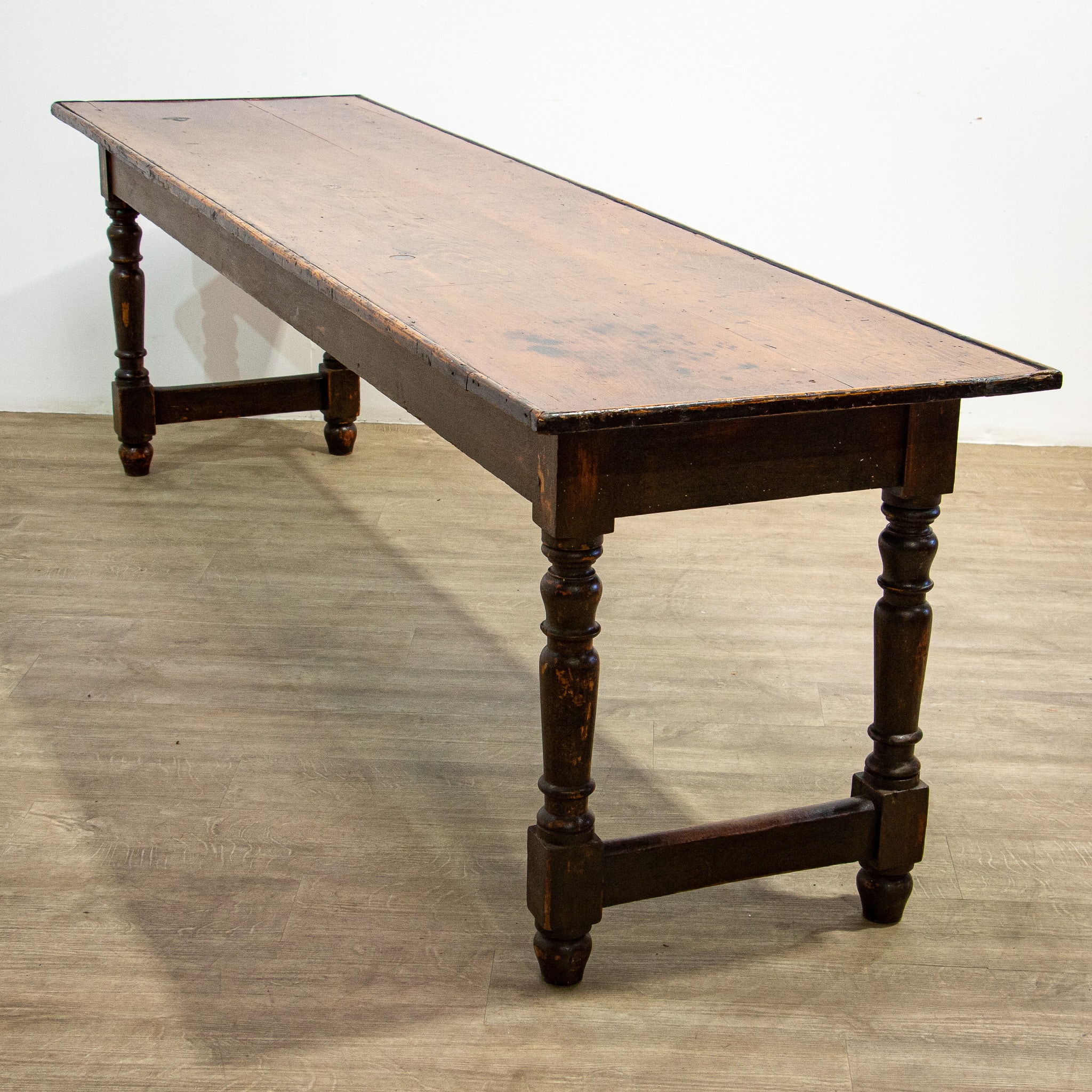 Early 19th Century Pine Tavern Table