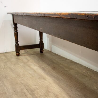 Early 19th Century Pine Tavern Table - Image 10