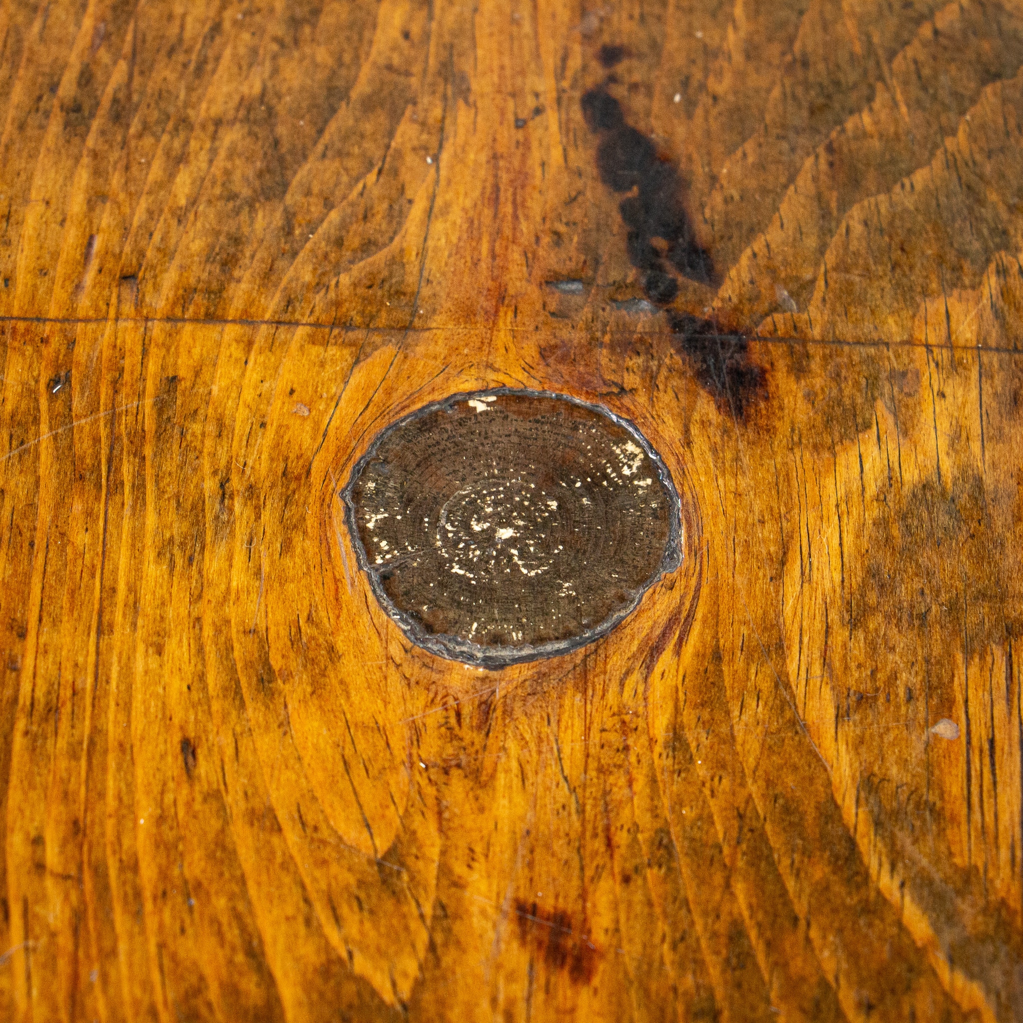 Early 19th Century Pine Tavern Table