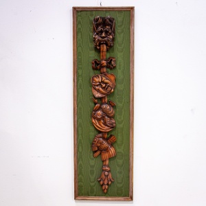 Carved Boxwood Applique in Style of Andrea Brustolon