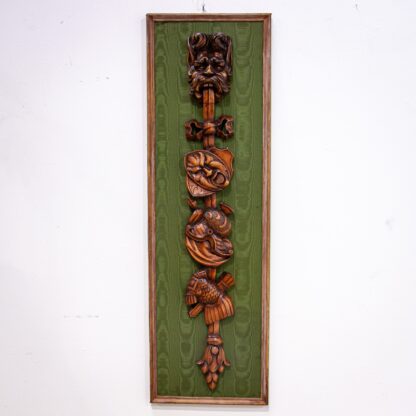 Carved Boxwood Applique in Style of Andrea Brustolon