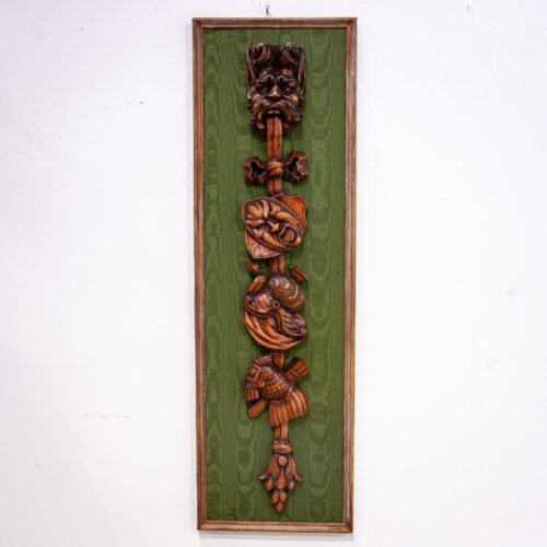 Carved Boxwood Applique in Style of Andrea Brustolon