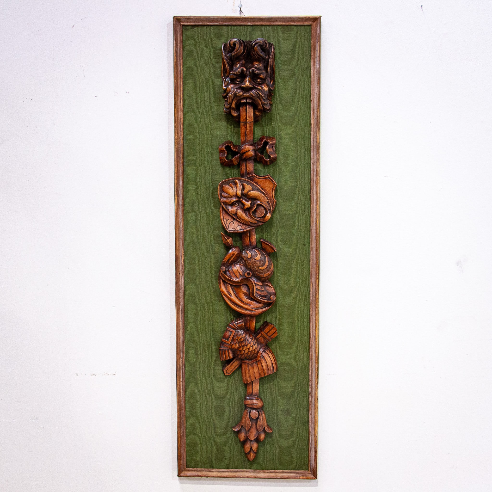 Carved Boxwood Applique in Style of Andrea Brustolon