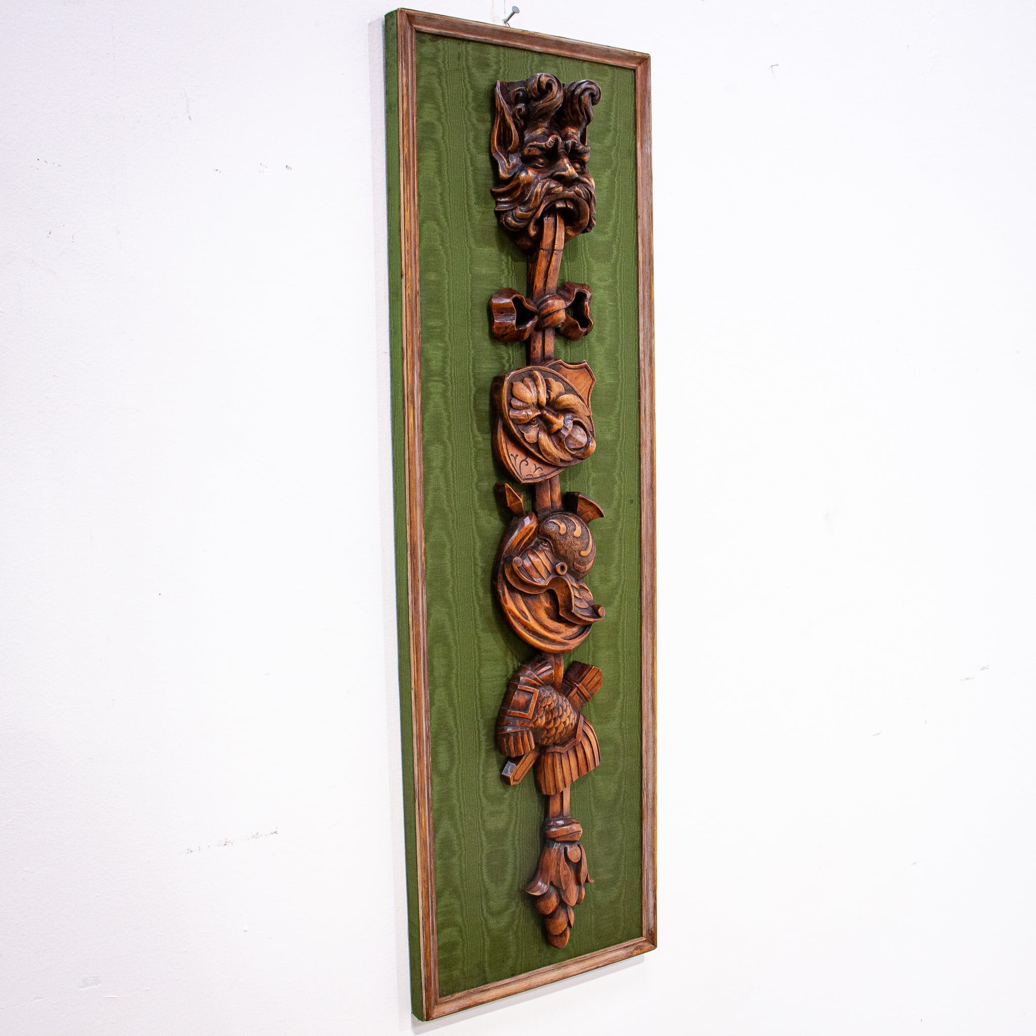 Carved Boxwood Applique in Style of Andrea Brustolon