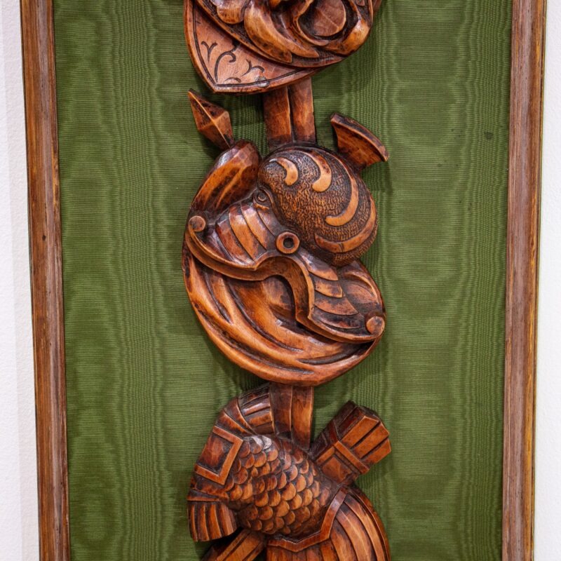 Carved Boxwood Applique in Style of Andrea Brustolon