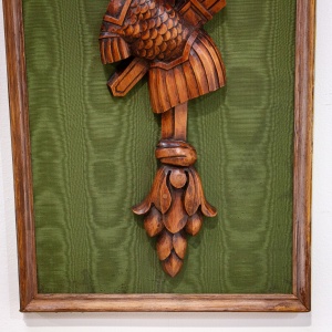 Carved Boxwood Applique in Style of Andrea Brustolon
