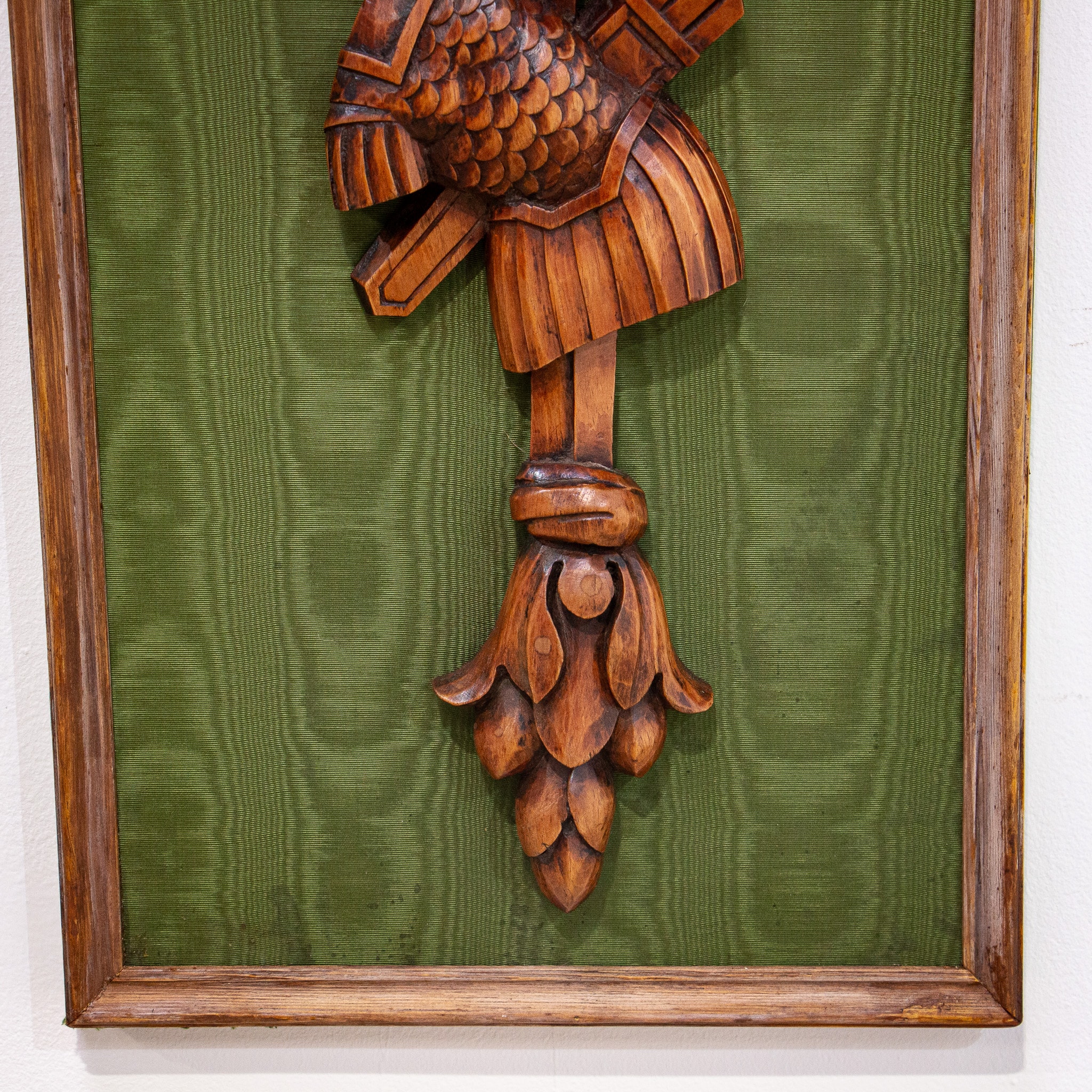Carved Boxwood Applique in Style of Andrea Brustolon