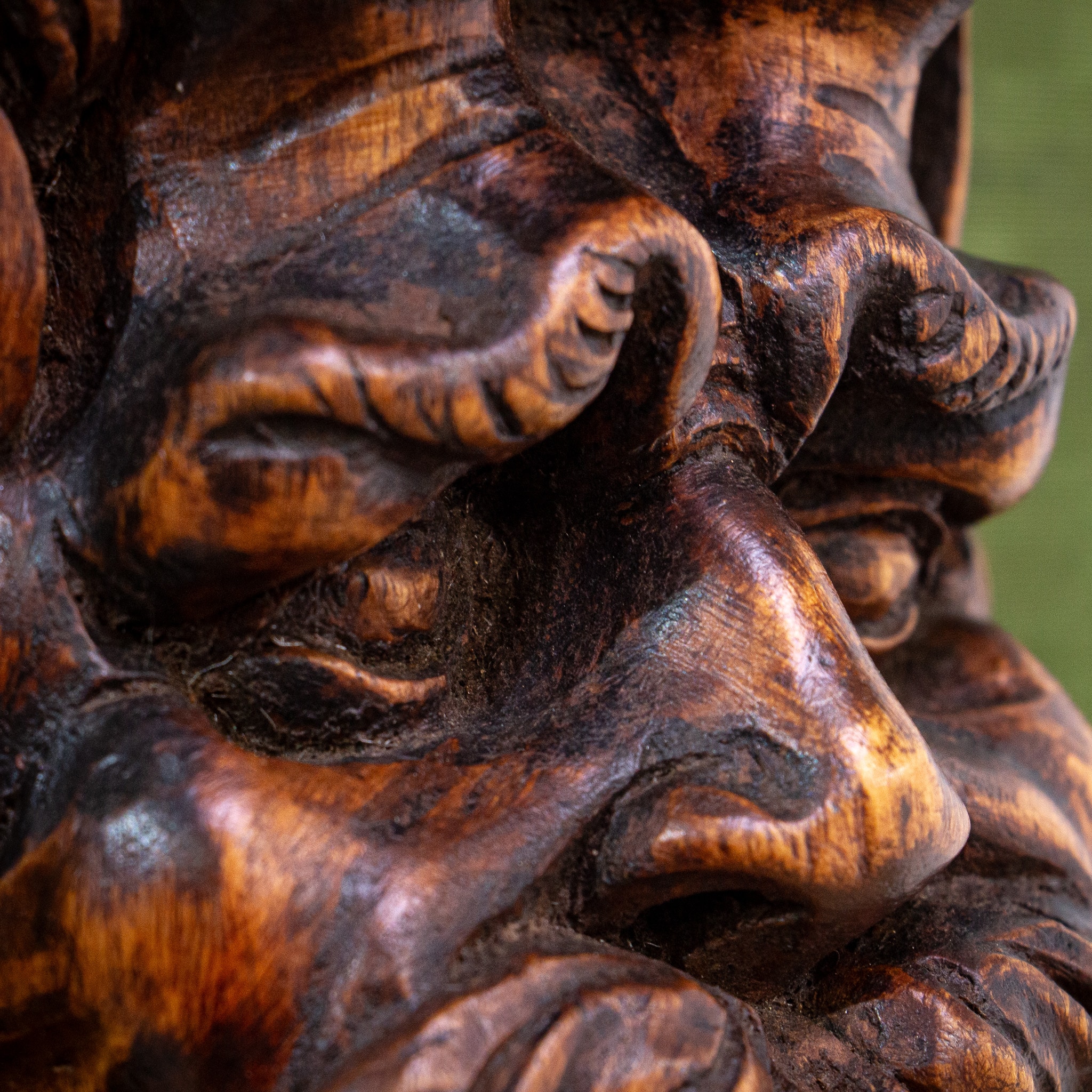Carved Boxwood Applique in Style of Andrea Brustolon