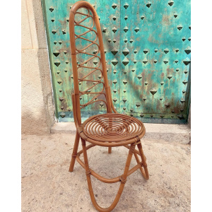 Vintage Rattan Chairs By Dirk Van Sliedrecht For Rohe Noordwolde, 1960s