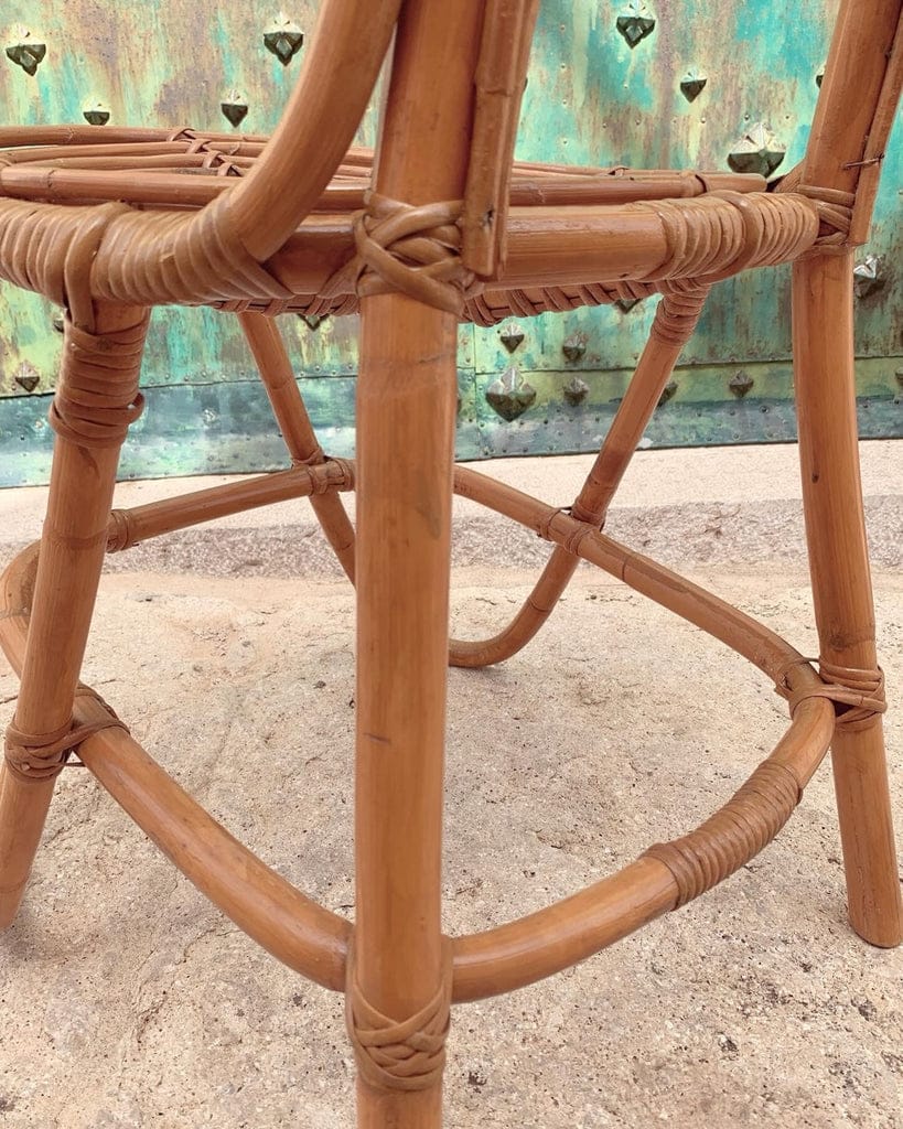 Vintage Rattan Chairs By Dirk Van Sliedrecht For Rohe Noordwolde, 1960s