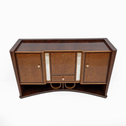 Art Decò Italian Walnut and Maple Sideboard, 1930s - Image 5