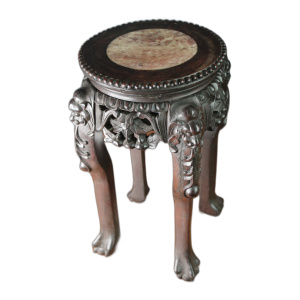 Antique Chinese Hardwood Jardiniere Stand