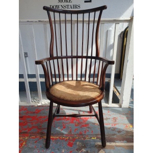 Antique Early 20th Century Arts & Crafts Open Armchair. Liberty & Co/Interiors.