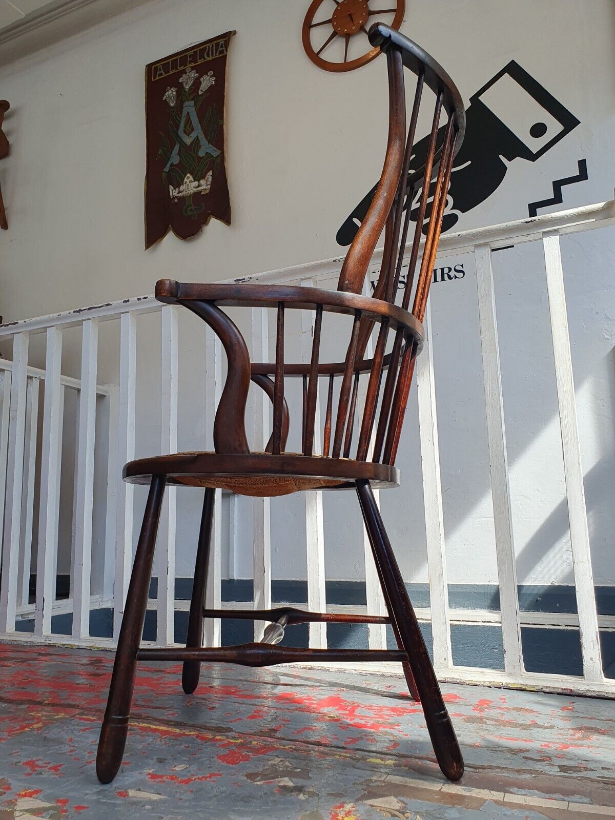 Antique Early 20th Century Arts & Crafts Open Armchair. Liberty & Co/Interiors.