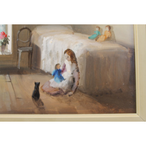 Art. Original art . Oil painting. Deborah Jones. 20th C