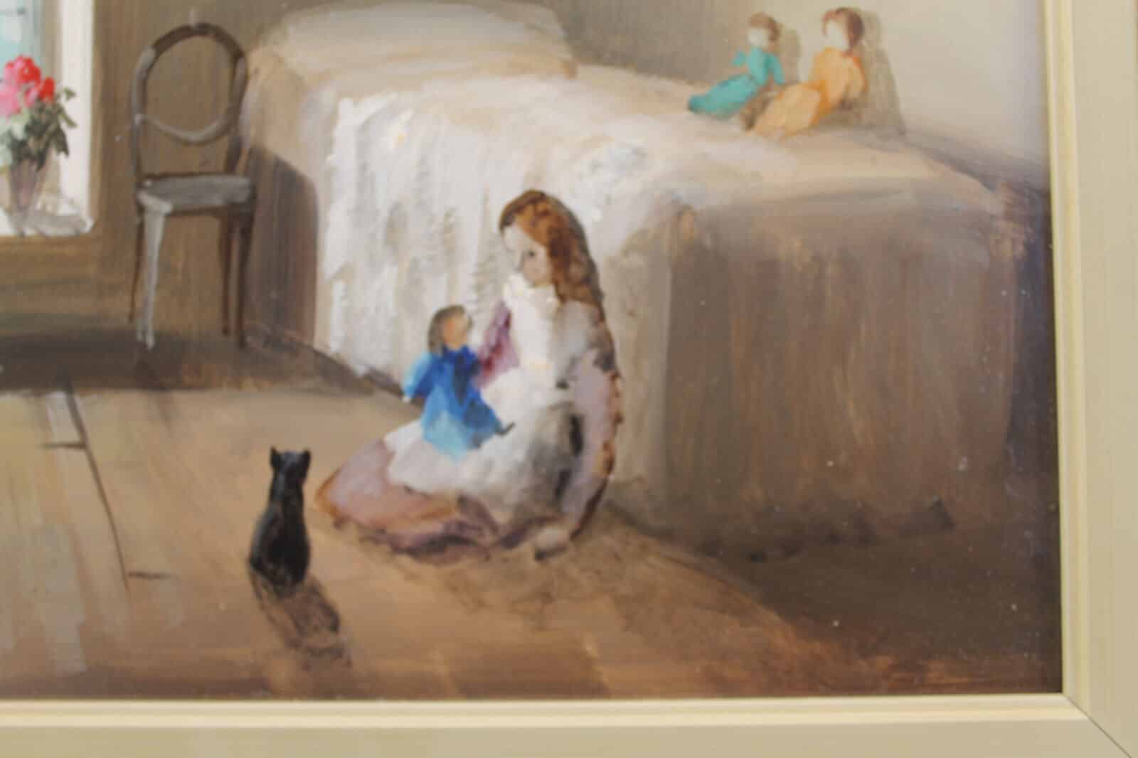 Art. Original art . Oil painting. Deborah Jones. 20th C