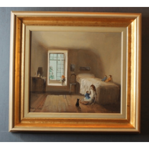 Art. Original art . Oil painting. Deborah Jones. 20th C