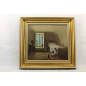 Art. Original art . Oil painting. Deborah Jones. 20th C